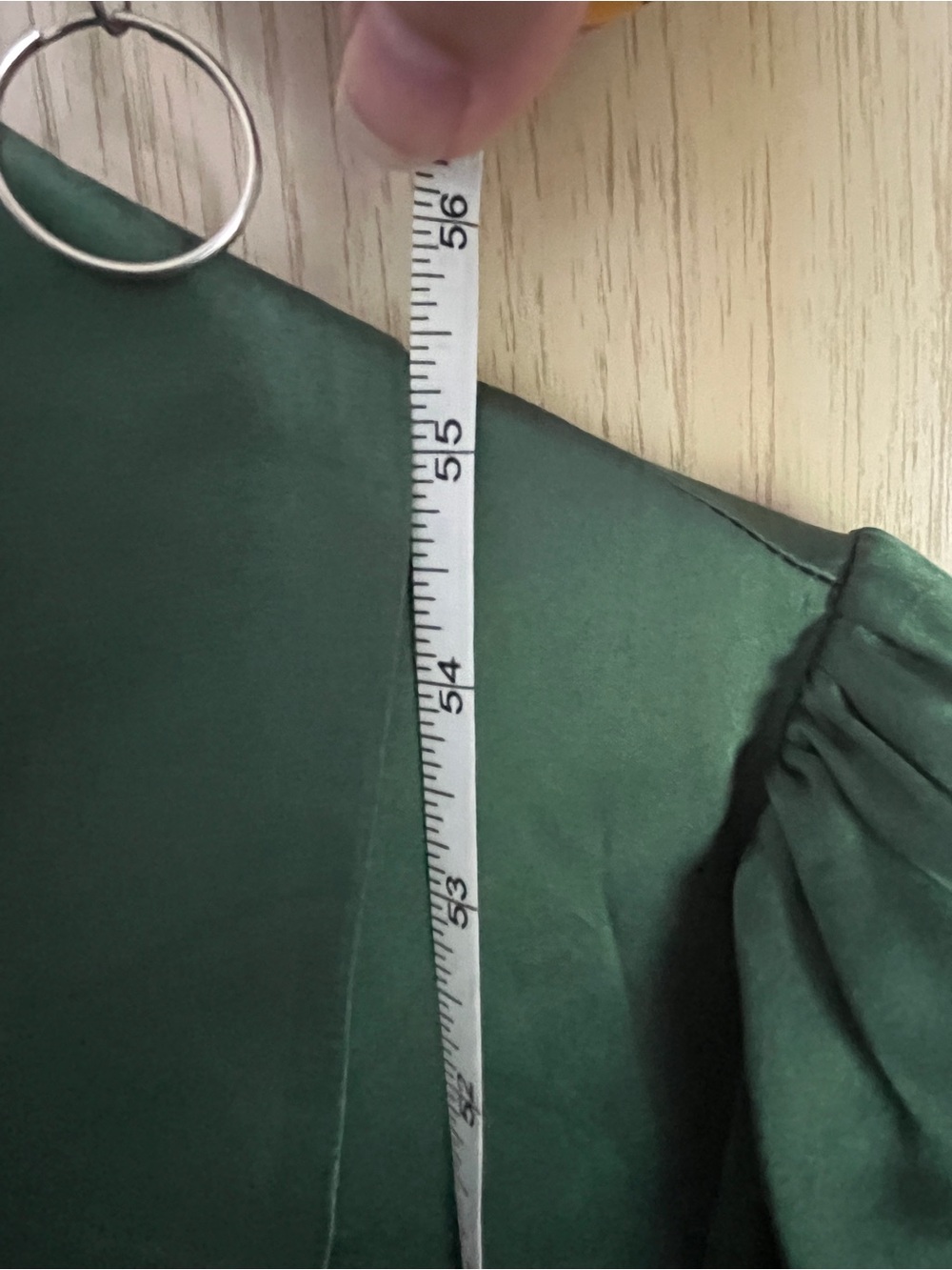 REFORMATION Catalina Green Silk Long Dress Sz 10 - Picture 11 of 12
